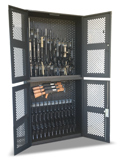 Metal Security Gun Cabinets | Weapon Storage Locker | Gallow Technologies