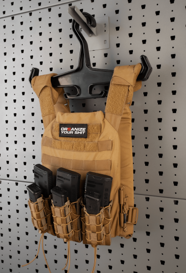 Sturdy Hanger for Storing Bulletproof Vests from BulletSafe