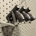 Hybrid Handgun Shelf Hanger - 3 Handguns - HGSH-HY-3.1